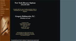 Desktop Screenshot of nydivorceoptions.com